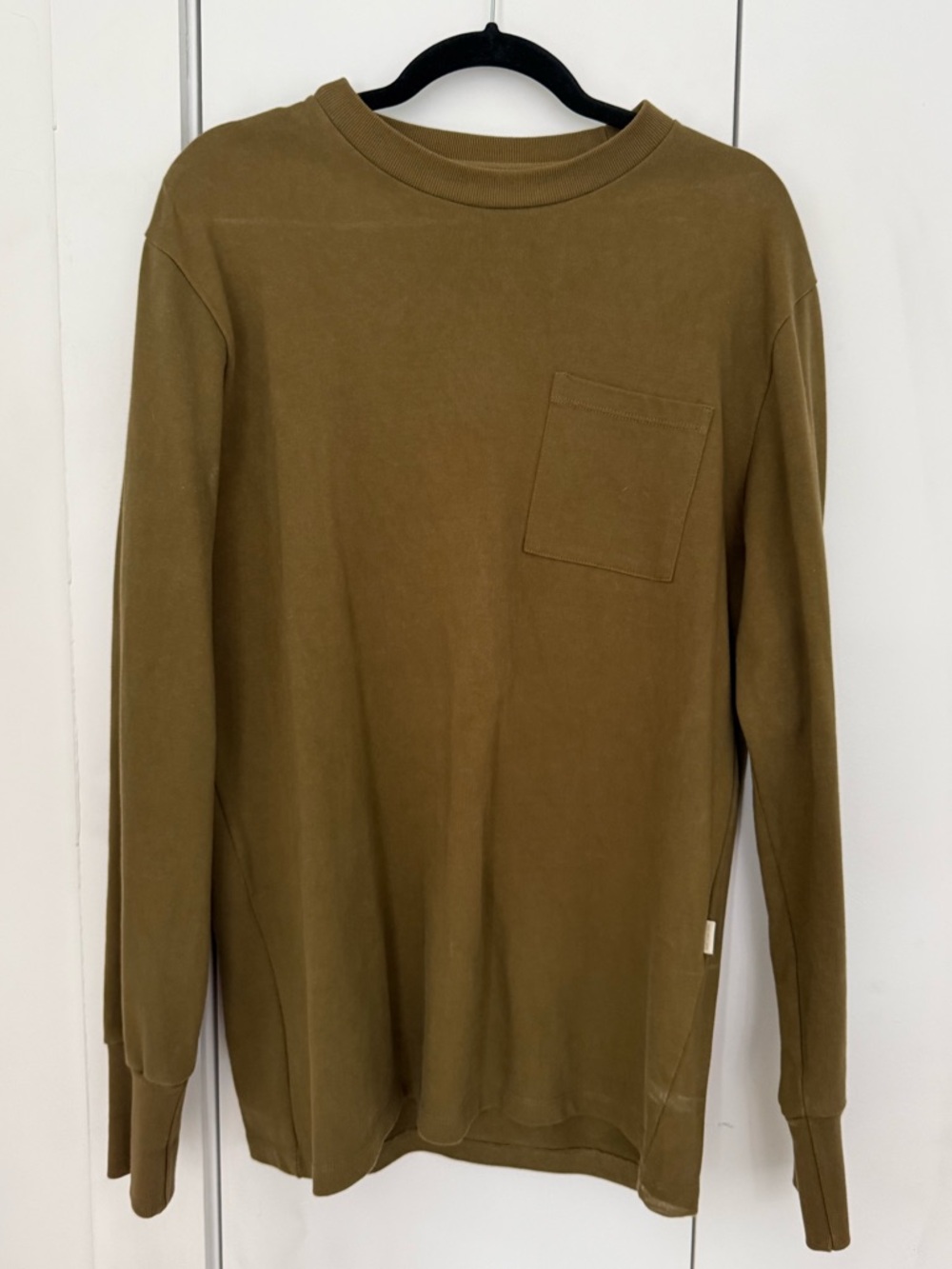 *Authentic* Men’s AIME LEON DORE (ALD) Long Sleeve Cotton Shirt in Olive